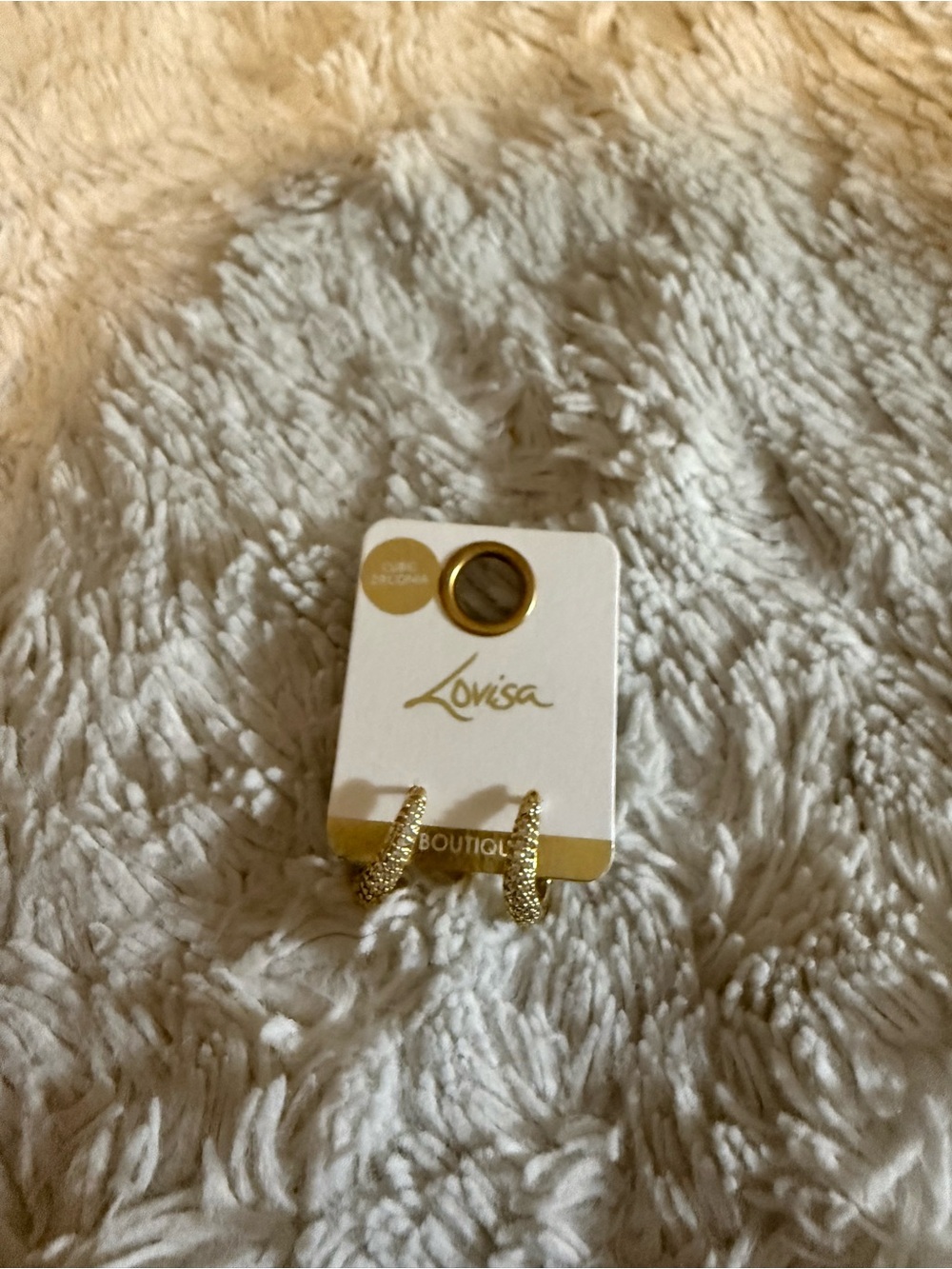 Lovisa Gold Cubic Zirconia Earrings